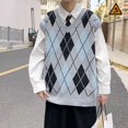 thumbnail image 2 of Gilet Tricoté Japonais Mode Sans Manches pour Femmes Vêtements de Printemps Automne Décontracté, 2 of 8