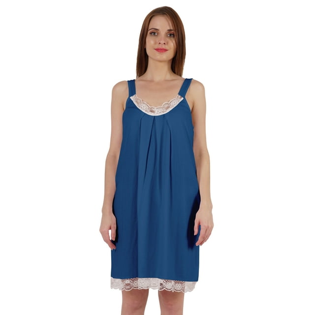 Inkmeso Lingerie Aguichant Chemise de Nuit pour Femmes Sans Manches en Dentelle Robe Tunique de Nuit