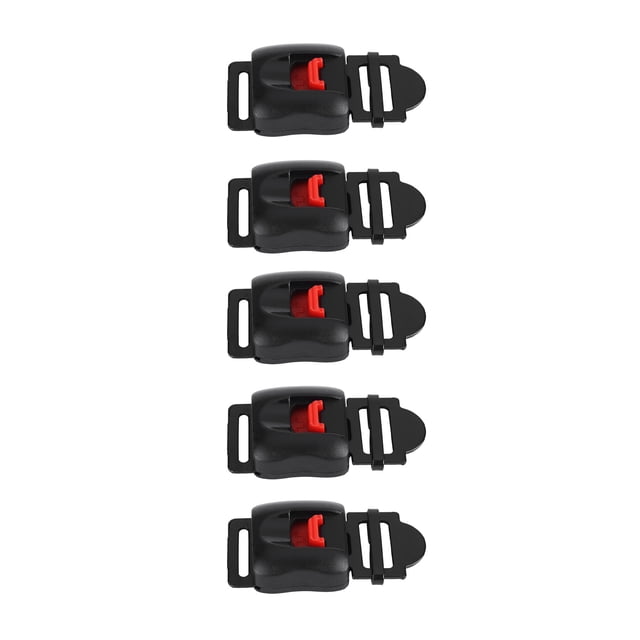 Clip para cascos, 5 uds., cascos de motocicleta, Clip de velocidad, correa para la barbilla, hebilla de desconexión de liberación rápida