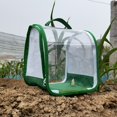 thumbnail image 3 of Butterfly Habitat Cage Insect Mesh Cage Collapsible Light-transmitting Terrarium Pop-up White Insect and Butterfly Net for Kids Raising Insects Outdoor Activit, 3 of 6