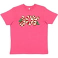 thumbnail image 3 of Inktastic Candy Cane Joy Youth T-Shirt, 3 of 5