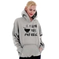 thumbnail image 3 of Love You Pho Real Vietnamese Food Hoodie Sweatshirt Women Men Brisco Brands M, 3 of 6