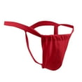 thumbnail image 2 of Mens Underwear,Men's Thong Underwear Low Waist Design for Superior Comfort and Style,Men's Underwear,Red,One Size, 2 of 4