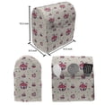 thumbnail image 4 of USA Stand Mixer Cover, Cupcakes with National Flags Cafe Yummy Homeland July Fourth Caricature, Kitchen Appliance Organizer Bag Cover with Pockets, 5 Quarts, Beige Navy Blue Red, by Ambesonne, 4 of 4
