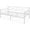 White, variant on Costway Metal Twin Daybed with Slats, Black