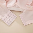 thumbnail image 3 of WCJM Up To 50% Off Bra Women'S Cross Back Sports Bra Nylon,Spandex Bra Pink,105C, 3 of 3