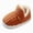 W244-Orange, variant on Cdudpw Toddler Kids Slippers Girls Boys House Shoes Winter Slippers Plush Warm Soft with Cute Cartoon Design Indoor Shoes(W244-Coffee)