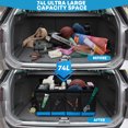 thumbnail image 6 of Kohree Car Trunk Organizer,74L Large-Capacity Foldable Car Storage Box with Multiple Compartments,Waterproof 900D Oxford for RV,SUV, Truck, Van,Car Accessories, Tools-Orange,Blue, 6 of 16