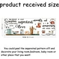 thumbnail image 2 of Kitchen Wall Sticker Colorful Wall Decal Inspirational Kitchen Quotes Vinyl Wall Decals Wall Decor Art This Kitchen is Seasoned with Love Quotes Wall Decal diy, 2 of 7