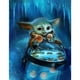 thumbnail image 2 of Cuadros Decorativos 5D DIY diamante pintura Yoda completo redondo taladro mosaico arte cuadro decoración del hogar regalo Ndcxsfigh Nuevos Originales, 2 of 8