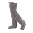thumbnail image 1 of Pantimedias Poliéster Calentador de piernas Invierno Rodilla alta Protector de piernas largo Calcetín Legging, Gris Inevent AP001410-02, 1 of 7