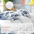 thumbnail image 3 of Blue Tulip Bedding 3 Piece Duvet Cover Set Full Size, Spring Pastoral Flower Watercolor White Soft Microfiber Comforter Cover with Zipper Closure & Pillowcases, Wrinkle & FadeResistant Quilt Cover, 3 of 9
