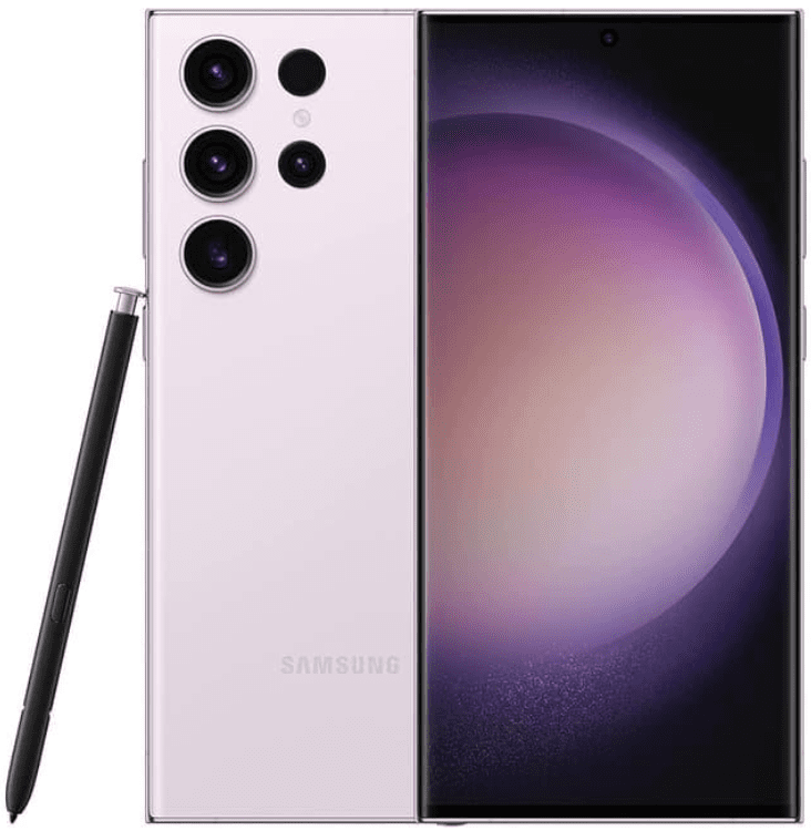 Pre-Owned SAMSUNG Galaxy S23 Ultra Cell Phone, Factory Unlocked Android Smartphone, 512GB Storage, 200MP Camera, Night Mode, Long Battery Life, S Pen, US Version, 2023, LAVENDER SINGLE SIM AND 1 ESIM