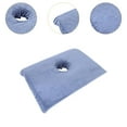 thumbnail image 6 of Zxpjkyu Massage Table Face Hole Towel Lightweight Washable Table Cover Soft Beauty Towel blue, 6 of 9