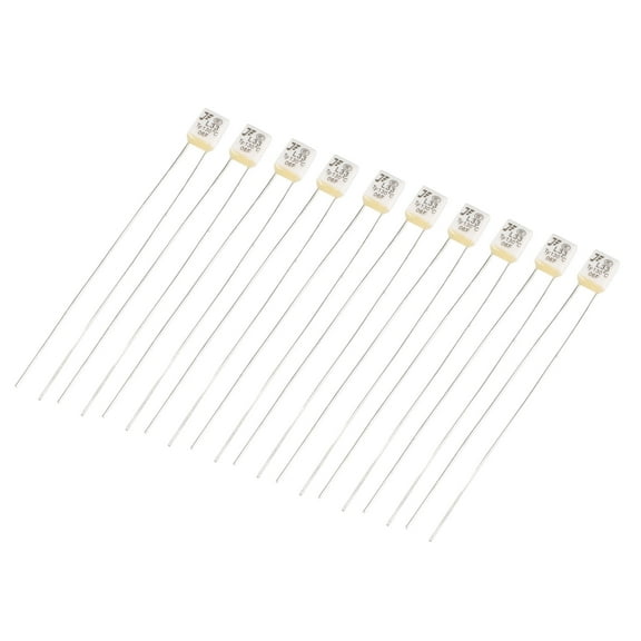 10 Pcs M33 130 Celsius Degree Motor Temperature Thermal Fuse 250V 2A