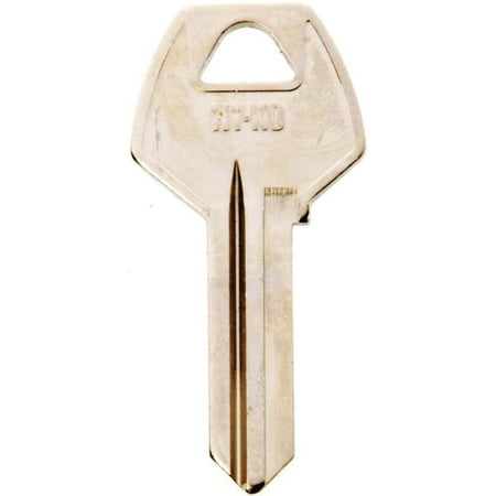 UPC 029069700782 product image for Hy-Ko 11010CO87 Key Blank, 2 in L x 0.36 in W, Brass, Nickel Plated | upcitemdb.com