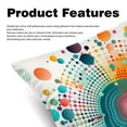 thumbnail image 2 of Geometric Cube Pillow Covers - Set of 2 - 16x16, 18x18, 20x20 Inches - Unique Patterns for Various Occasions - Decorative Throw Pillowcases for Home Decor, 2 of 6