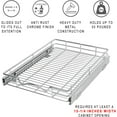 thumbnail image 3 of Hold N' Storage Pull Out Cabinet Organizer Sliding Drawer Kitchen Storage 14”W x 21”D, 3 of 8