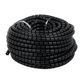 thumbnail image 1 of Tubo flexible del cable enrollado en espiral negro de 15 mm de diÃ¡metro x 30 metros de largo con Clip. Unique Bargains Tubo termoretrÃ¡ctil, 1 of 4