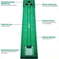 thumbnail image 2 of Portable Golf Putting Mat, Mini Golf Putting Green Indoor and Outdoor with Balls and Retractable Push Rod, 2 of 4