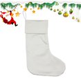 thumbnail image 1 of LUVCLS Medias navideñas, bolsa de regalo de dulces de Papá Noel, calcetín, adorno colgante para árbol de Navidad, 1 of 7