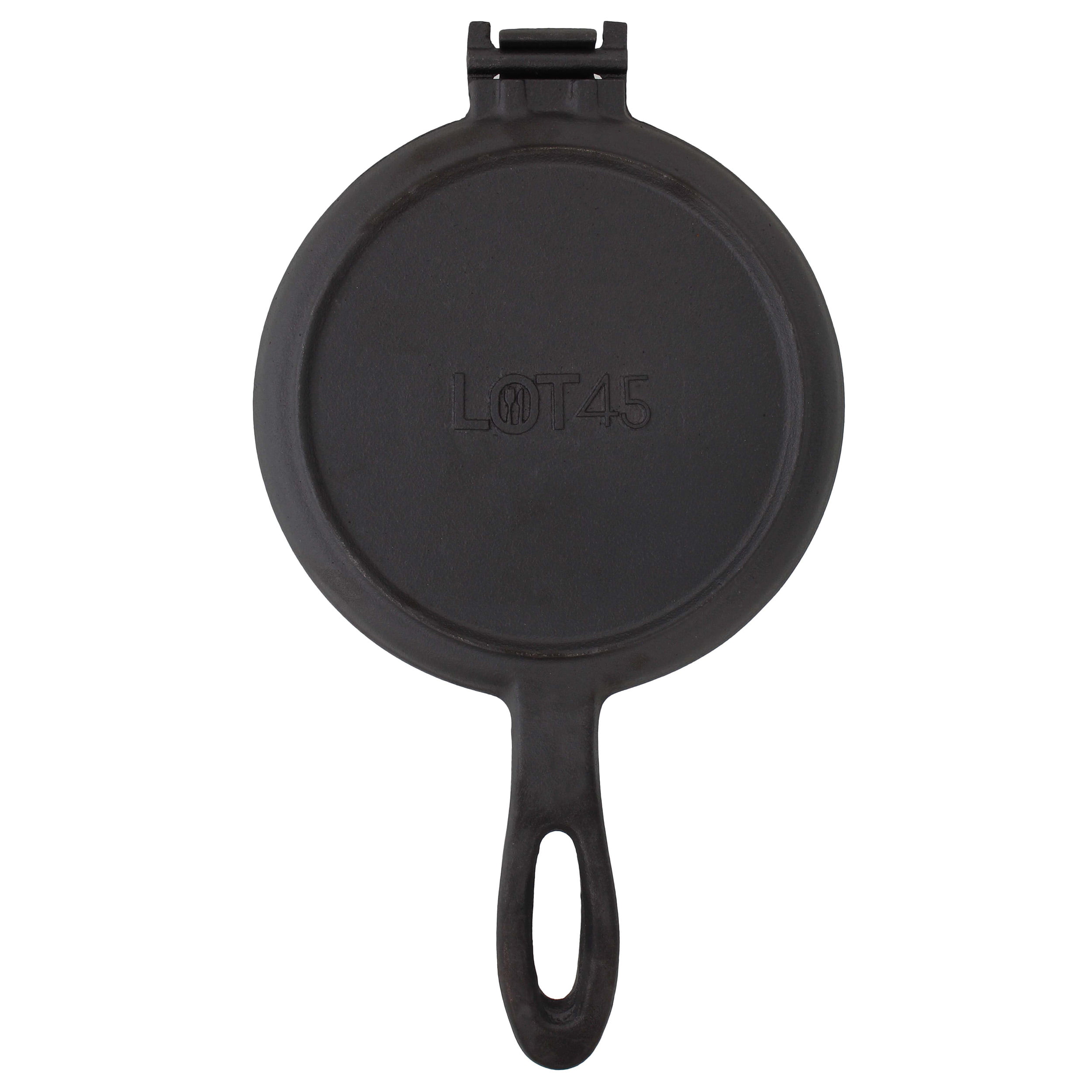 Lot45 Cast Iron Skillet with Silicone Handle Cover - 10in Cookware