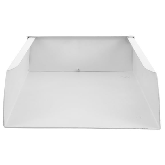 MERRYHAPY White Aluminum Gutter Splash Guard Strong and Stylish for Outdoor Use