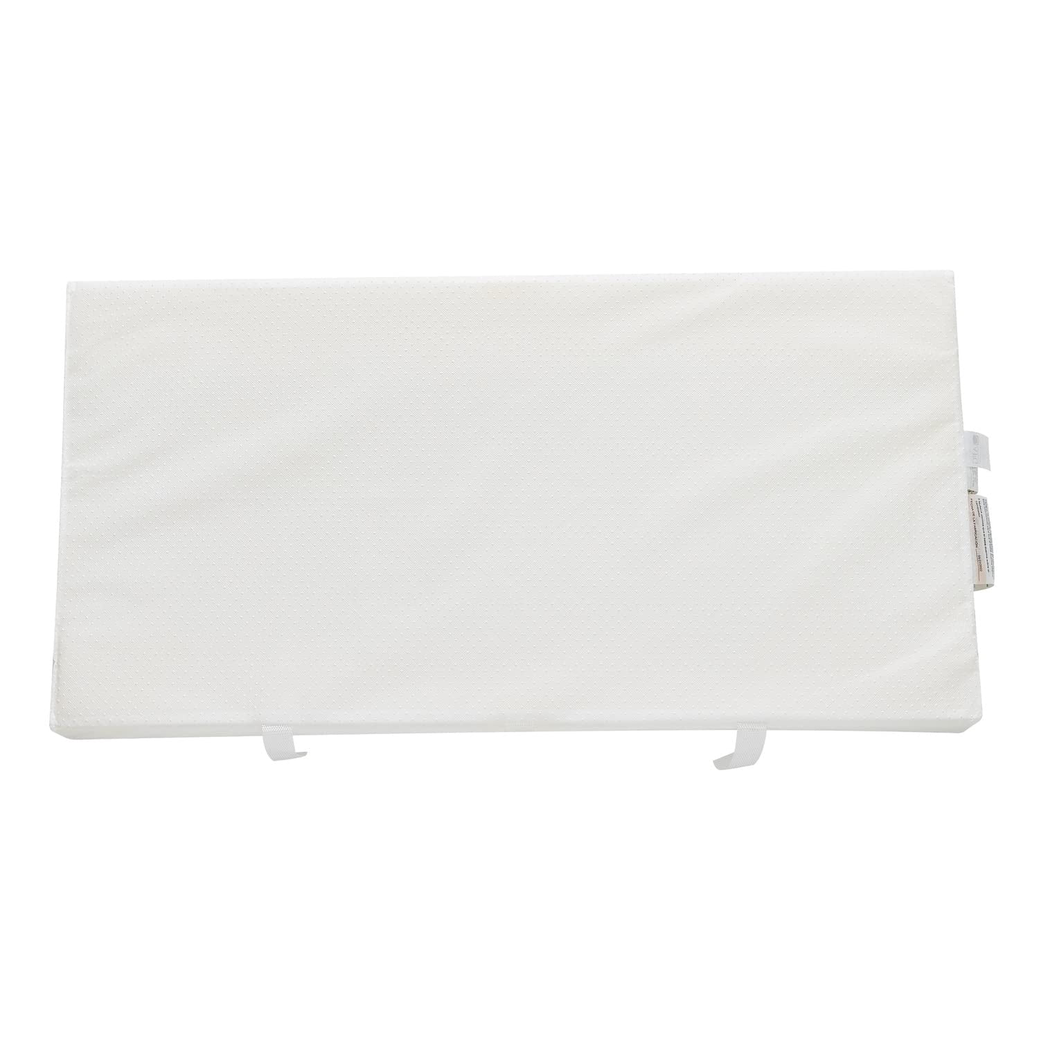 Pemberly Row Contemporary Vinyl Cover Contoured Changing Pad in White