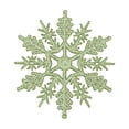 thumbnail image 1 of Fiudx Adornos Navideños de Copos de Nieve, Adornos de Plástico Brillantes y Coloridos, Perfectos para Árboles, Fiestas, Bares, Hogares y Decoración Navideña. Juego de 48 Piezas, 7,5 Cm., 1 of 1