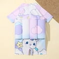thumbnail image 6 of JUMEYU Toddler Float Swimsuit Kids Boys Girls Floatation Swimsuit with Adjustable Buoyancy Baby Float Suit Swim Vest One Piece Swimwear Bathing Suit 4T 5T (Purple,4-5 Years), 6 of 8
