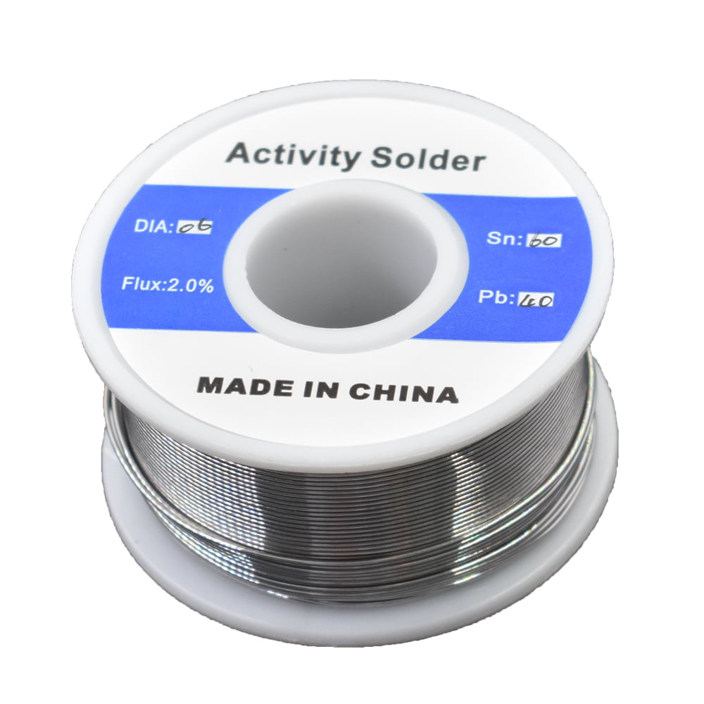 Tin-Lead Solder Wire Rosin Electrical Soldering 0.023" 0.6 Mm Low Melting Point 