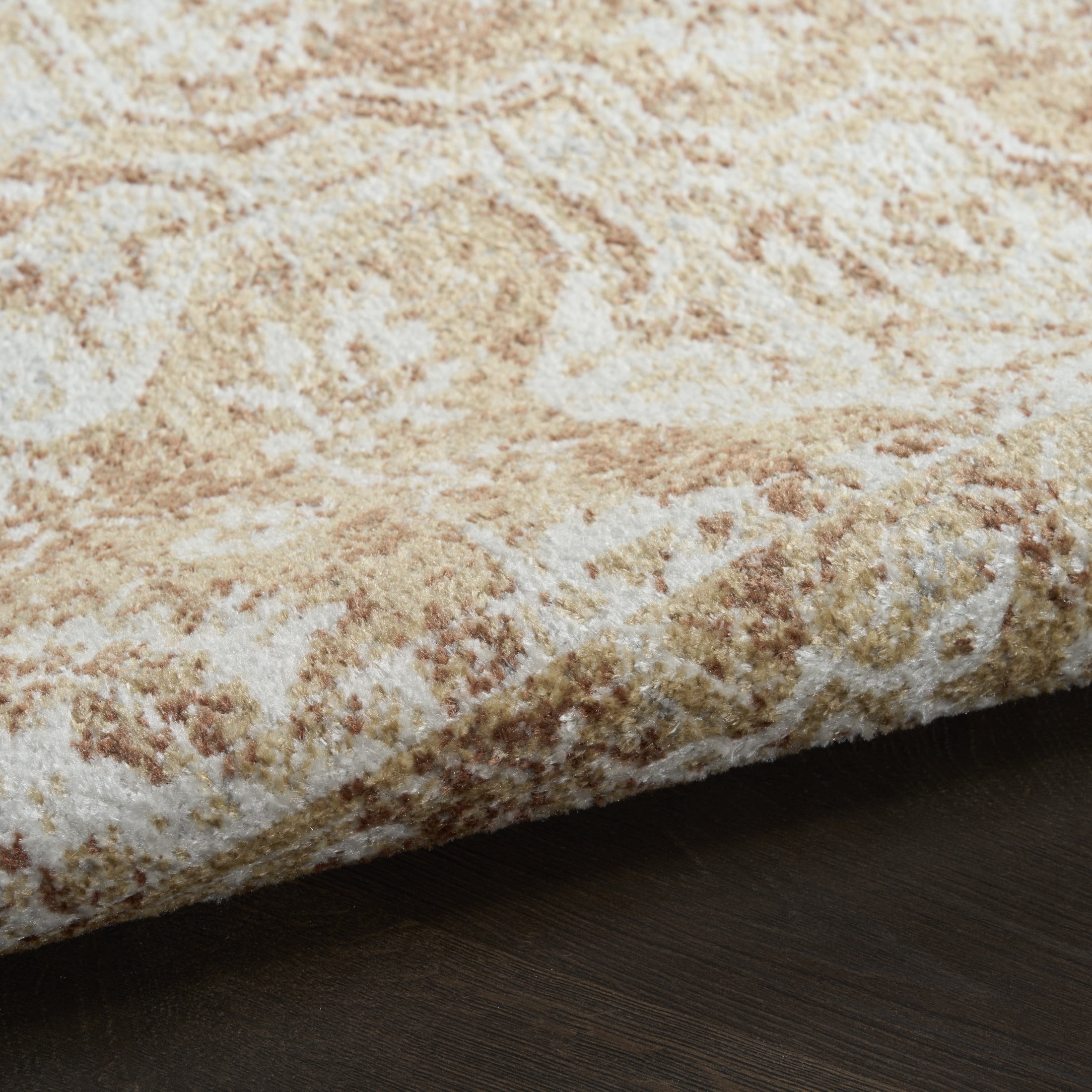 Nourison Astra Machine Washable 7'10" x 10' Rust Vintage Indoor Rug