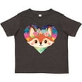thumbnail image 3 of Inktastic Fox Lover Heart Cute for Girls Girls Toddler T-Shirt, 3 of 5