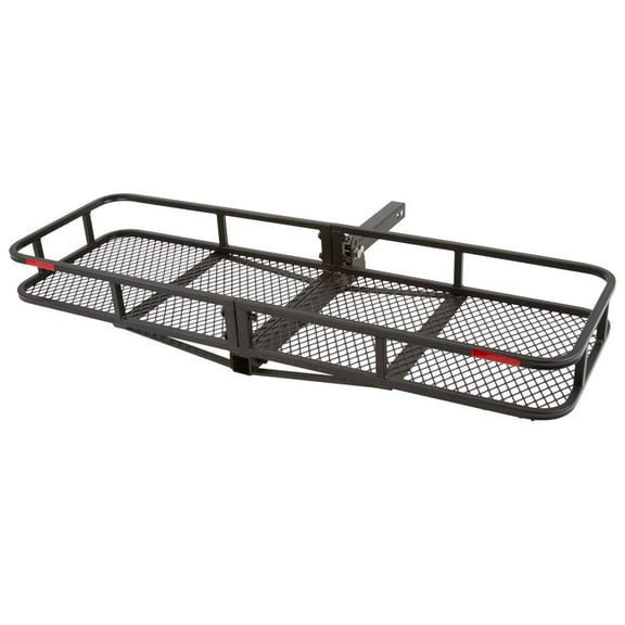 Elevate Outdoor CCB-F6020-DLX 60in Long Steel Basket Folding Hitch Cargo Carrier