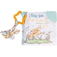 thumbnail image 1 of Kids Preferred Guess How Much I Love You… 5 Inch Soft Book Interactive Baby Teether Toy with Crinkle Sounds, Soft Textures, Bright Colors, and BPA-Free Materials for Safe and Fun Sensory Play, 1 of 5