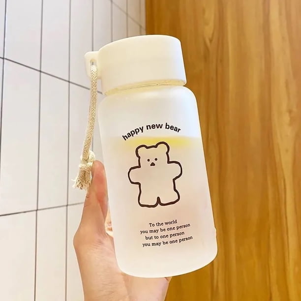 Los estudiantes riegan la taza, aduana portátil de la taza de agua de la botella de agua linda de los niños de la botella de agua de los niños dirigida