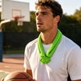 thumbnail image 6 of Soft Neck Cooling Wraps, Reusable Neck Cooler, Cooling Scarf Ice Bandanas, With Evaporative Cool Technology, Cools Instantly When Wet for Hot Weather, Sports, Fitness, Outdoor Activities, 6 of 6
