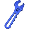 thumbnail image 1 of GFDYREE un Raccord de Tuyau Clé à Molette Réglable Aluminium Léger 3AN-16AN Bleu, 1 of 5