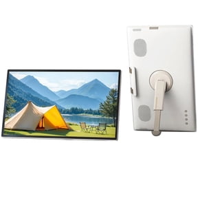 Restored KTC A25Q5 25" Portable TV - Smart Touch Screen with Google Play, Android 14, Qualcomm 8G RAM+128G Storage, 1080P Smart Handy TV with 8MP Camera and Battery, Touchscreen Monitor(Refurbished)