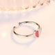 thumbnail image 5 of Anillos para mujer, regalos para mujer, moda, sol, estrella, pareja, anillo, joyería, cristales, pulseras, 5 of 5