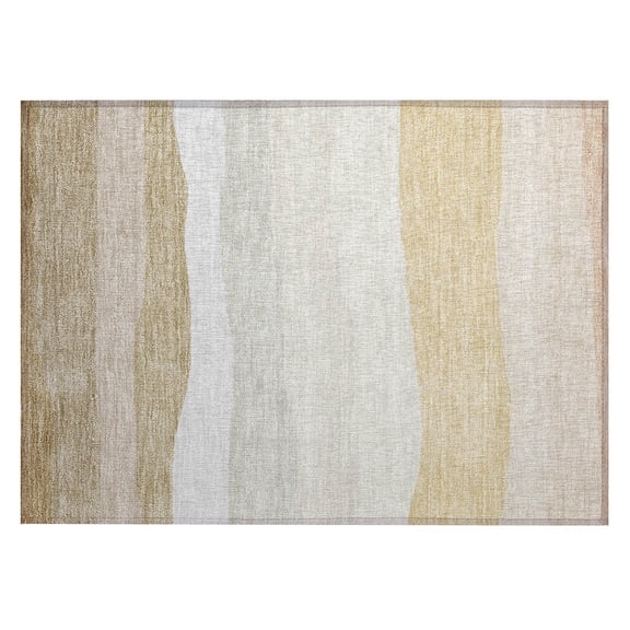 Dalyn Rugs Machine Washable Indoor/Outdoor Chantille ACN2023 Wheat 1'8" x 2'6" Rug