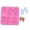 Pink, variant on Bow Sunflower Silicone Fondant Mold, Food Grade Non-Stick Baking Mold, Reusable DIY Mold for Chocolate Cake Decor Resin Craft Home Kitchen Baking