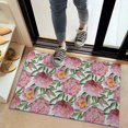 thumbnail image 2 of Pioneer Flower Floral Print Pattern Door Rugs,Washable Non Slip Door Mats Indoor,Decorative Door Mats,Entry Mat Indoor for Entrance,Bedroom,Kitchen,Bathroom,20"x32", 2 of 6