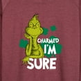 thumbnail image 3 of The Grinch - Charmed Im Sure - Women's Lightweight French Terry Long Sleeve Shirt, 3 of 5