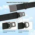 thumbnail image 2 of 2 in 1 Airplane Seat Belt Extender - Adjustable Length, Fits All Airlines Including Southwest Airlines' 737-800/737MAX8, 2 of 6