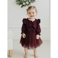 thumbnail image 6 of BemeyourBBs Baby Girl 2Pcs Outfits Sleeveless Tulle Dress + Long Sleeve Jacket, 6 of 9
