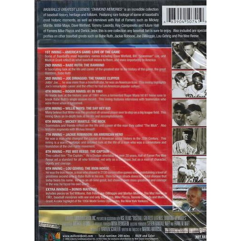 Baseball's Greatest Legends: Diamond Memories [DVD](品) Amazon.com