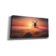 thumbnail image 2 of Epic Graffiti 'Serene Sunrise At Windmill' by Rey Klimt Canvas Wall Art, 60" x 30", 2 of 2