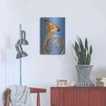 thumbnail image 4 of Luxe Metal Art 'French Horn 8' by David Chestnutt, Metal Wall Art, 16"x24", 4 of 9