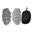 thumbnail image 1 of S SERENABLE 2Pcs Weight Lifting Grips Pads Bar Rows Silicone Sports Workout Grips Gloves Gray, 1 of 9